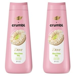 Dove x Crumbl Key Lime Pie Nourishing Body Wash - Pink
